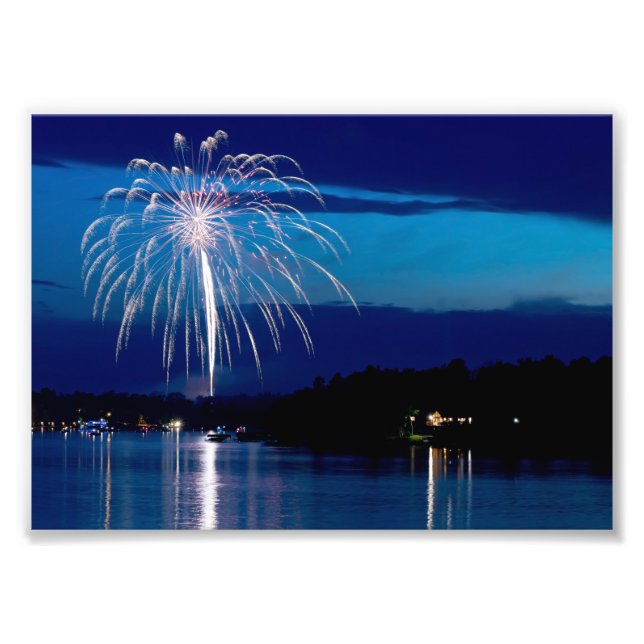 Foto Los fuegos artificiales del Lago de Gull Oriental  (Frente)