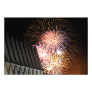 Foto Los fuegos artificiales estallan