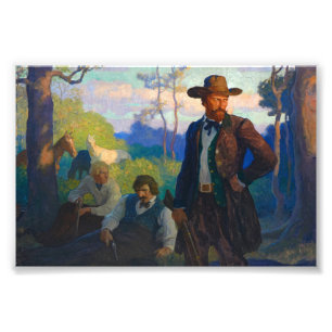 Foto Los James Brothers en Misuri, por N. C. Wyeth