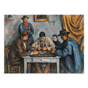 Foto Los jugadores de cartas   Paul Cezanne  