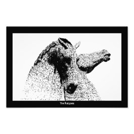 Foto Los kelpies en la silueta, Falkirk, Escocia