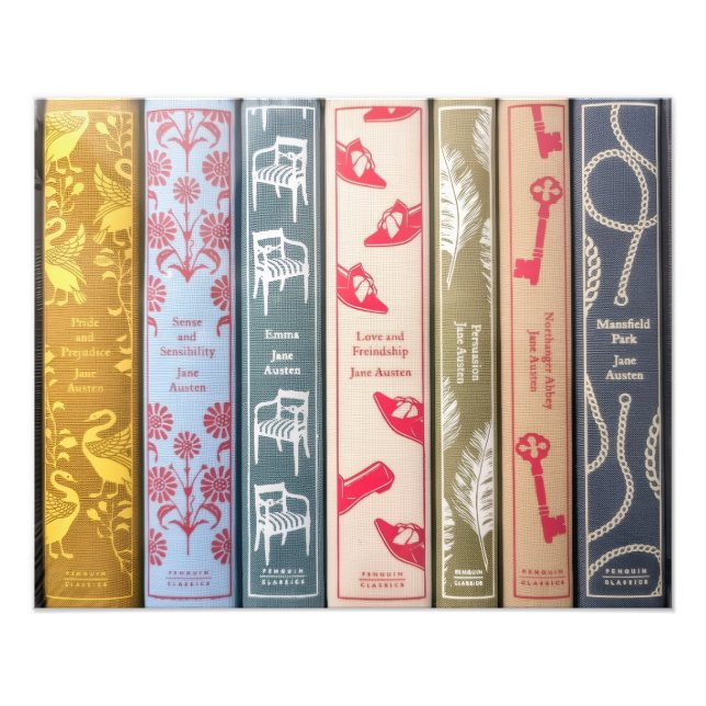 Foto los libros de Jane Austen (Frente)