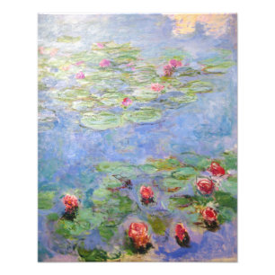 Foto Los lirios de agua de Claude Monet