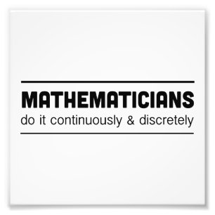 Foto Los matemáticos lo hacen