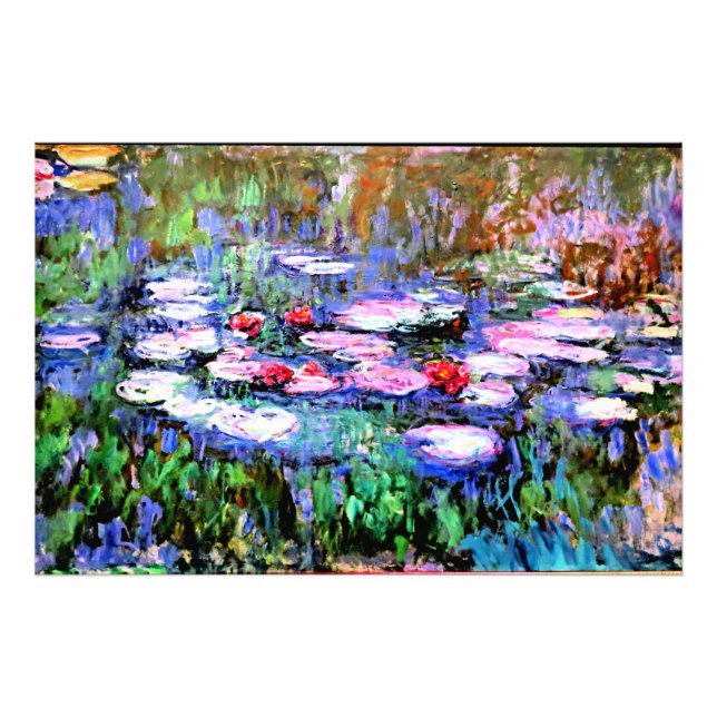 Foto Los Nenufares, de Claude Monet (Frente)