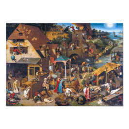 Foto Los proverbios holandeses | Pieter Bruegel el mayo