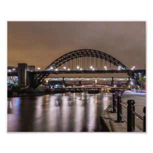 Foto Los puentes de Tyne de noche