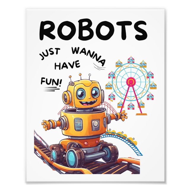 Foto Los robots solo quieren divertirse (Frente)