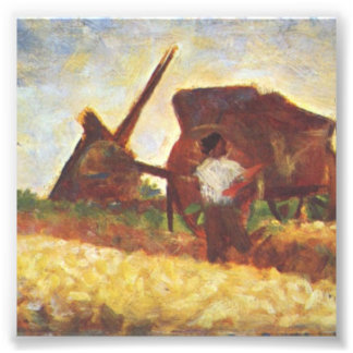 Foto Los trabajadores de Georges Seurat