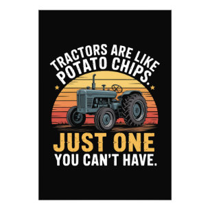 Foto Los tractores son como papas fritas
