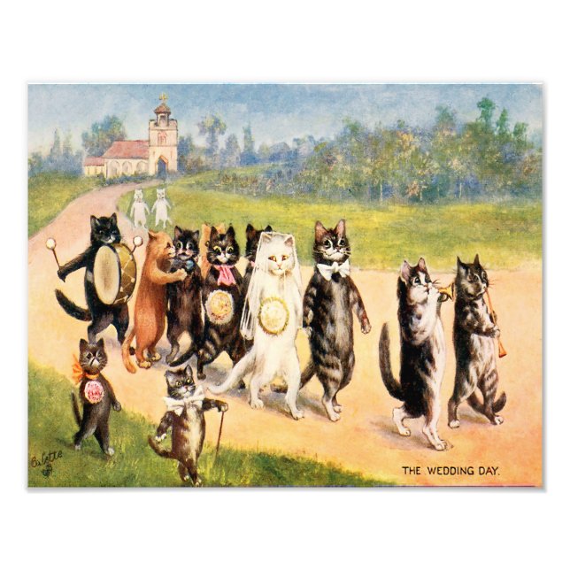 Foto Louis William Wain "Día de la Boda" (Frente)