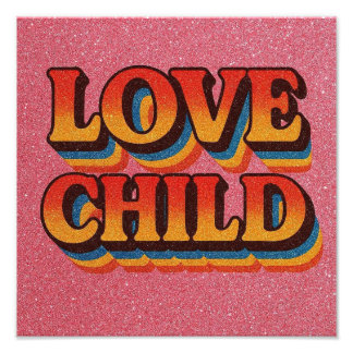 Foto Love Child Poster Print.