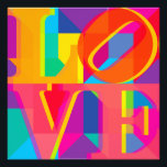 FOTO LOVE COLORS<br><div class="desc">LOVE COLORS | POP ART POSTER | Vector illustration | www.popart.world</div>