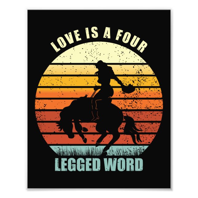 Foto Love Is A Four Legged Word - Hores lovers (Frente)