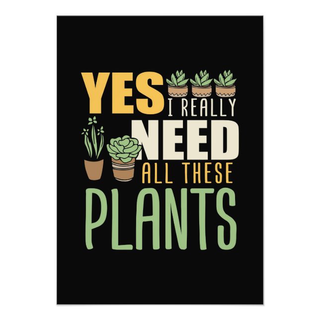 Foto Lover De Plantas Realmente Necesito Todas Estas Pl (Frente)