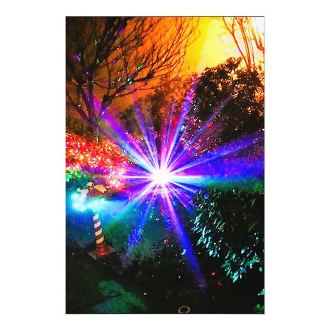 Foto Luces de Navidad (Frente)
