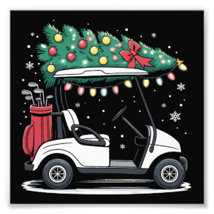 Foto Luces de Navidad para Carrito de Golf Árbol de Nav