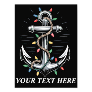 Foto Luces de Navidad Personalizadas Barco de Vela