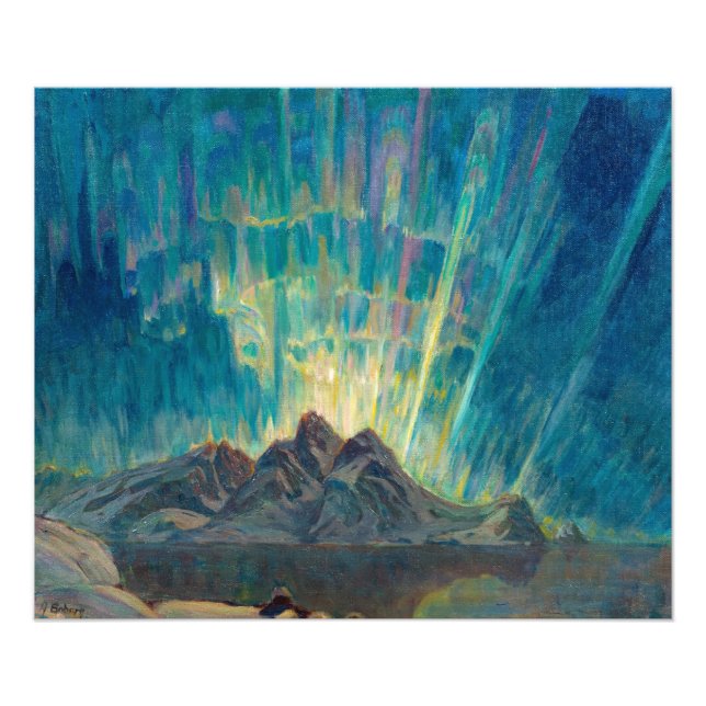 Foto Luces septentrionales, Noruega del Norte, por Anna (Frente)