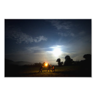 Foto luna del cuello