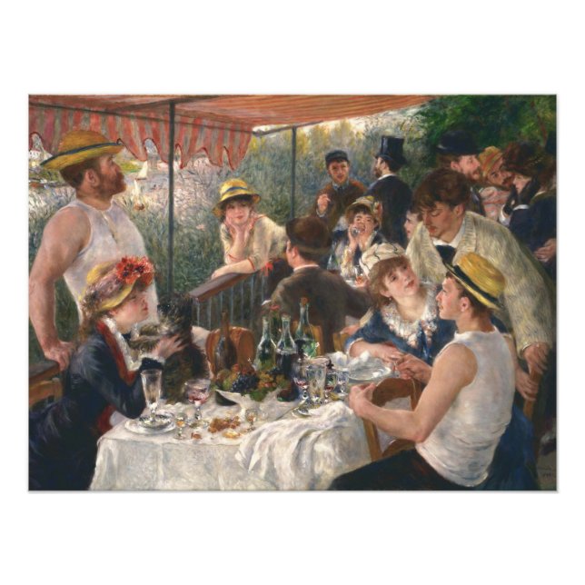 Foto Luncheon del Fiesta de Boating - Auguste Renoir (Frente)