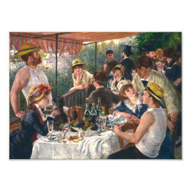 Foto Luncheon del Fiesta de Boating | Renoir | (Frente)