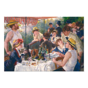 Foto Luncheon del Fiesta del barco, 1880 por Renoir