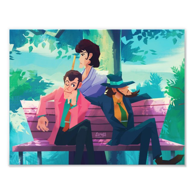 Foto Lupin III the third bench boys print (Frente)