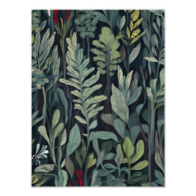 Foto Lush Tropical Paradise Seamless Pattern (Frente)