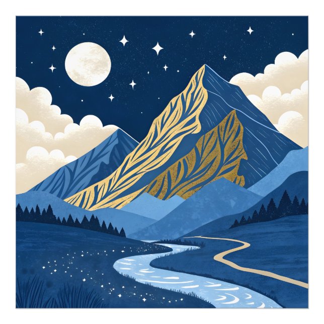 Foto Luz de Luna de Montaña (Frente)