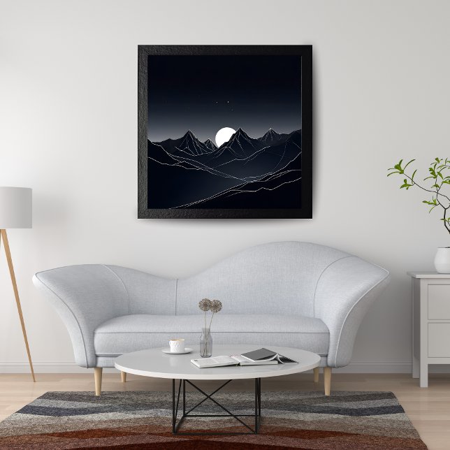 Foto Luz de luna minimalista (Subido por el creador)