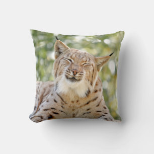 Foto lynx , gato , animales . arrojar almohada