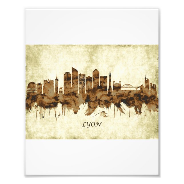 Foto Lyon France Cityscape (Frente)