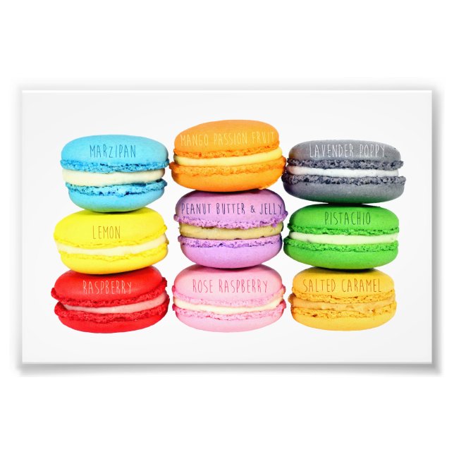 Foto Macarons Photo Prints (Frente)