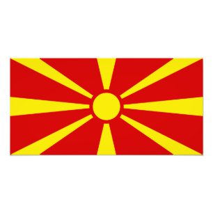 Foto Macedonia - bandera macedónica
