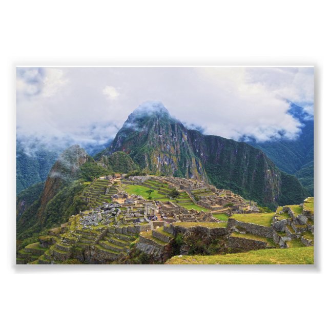 Foto Machu Picchu, Perú, Pasar por alto (Frente)