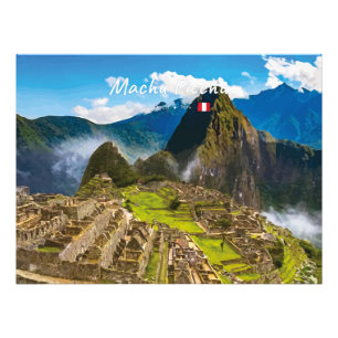 Foto Machu Picchu, Perú - Ruinas de la Ciudadela Inca