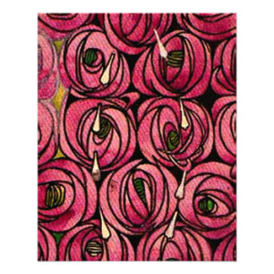 Foto Mackintosh - Rosas, arte fino pintura