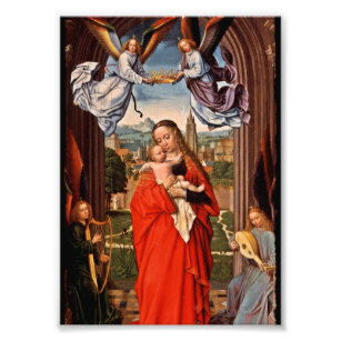 Foto Madonna Christ Child and Angels