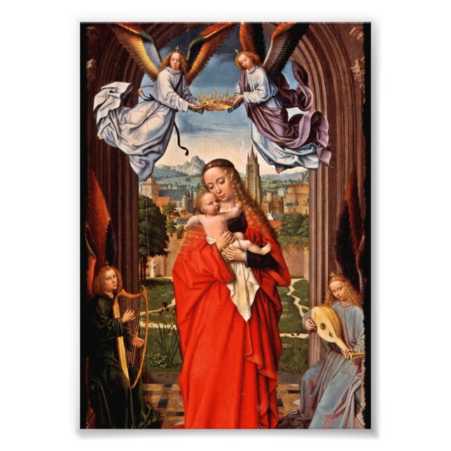 Foto Madonna Christ Child and Angels (Frente)