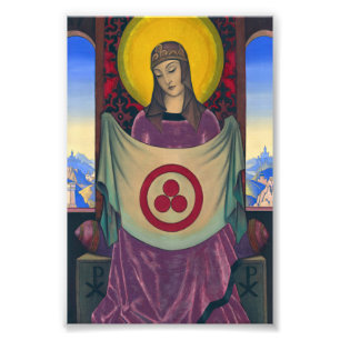 Foto Madonna Oriflamma por Nicholas Roerich