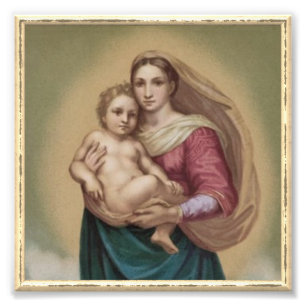 Foto Madonna Y Niño