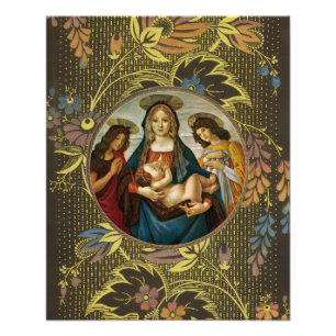 Foto Madonna y Niño de Botticelli