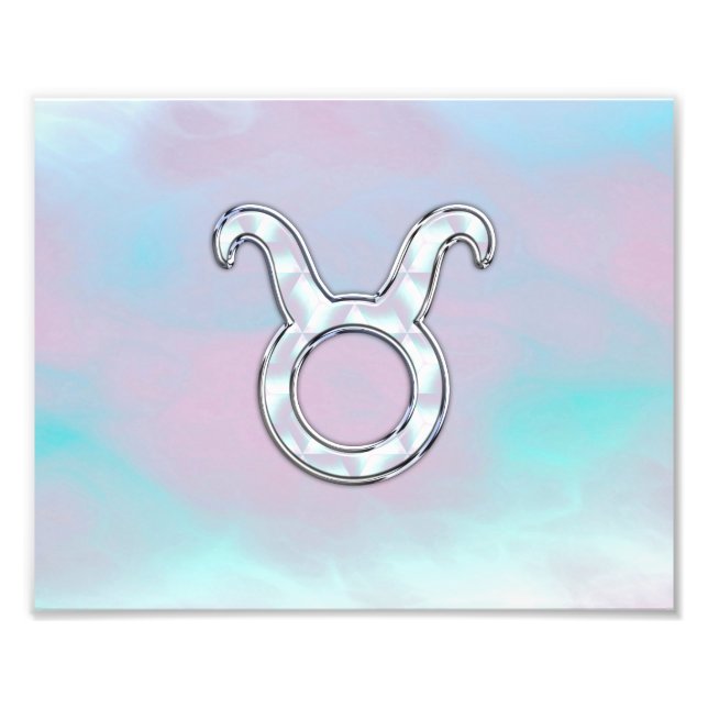 Foto Madre de la Astrología Zodiaca Taurus de la Perla (Frente)