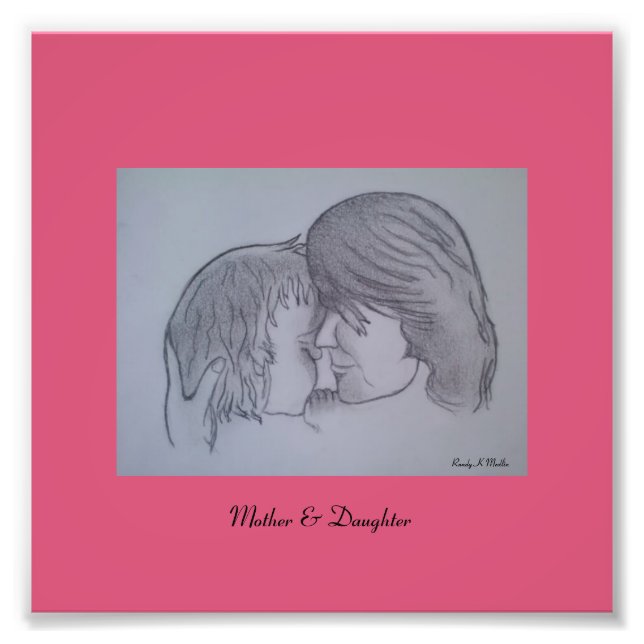 Foto Madre e hija...imprimir (Frente)