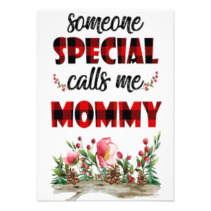 Foto Madre Regalo Alguien especial me llama mamá