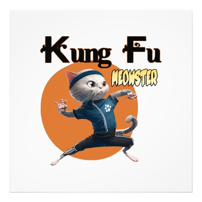 Foto Maestro de Kung Fu Meow (Frente)