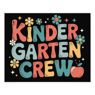 Foto Maestro Regreso a la Escuela Equipo de Kinder