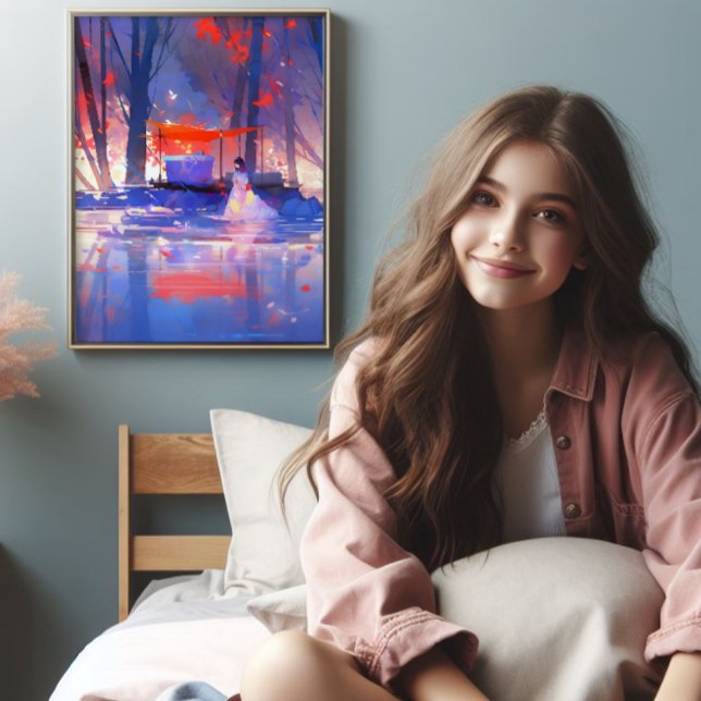 Foto Mágico Anime colorido del bosque (Subido por el creador)