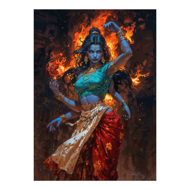 Foto Mahakali – El Fuego Vivo (Frente)